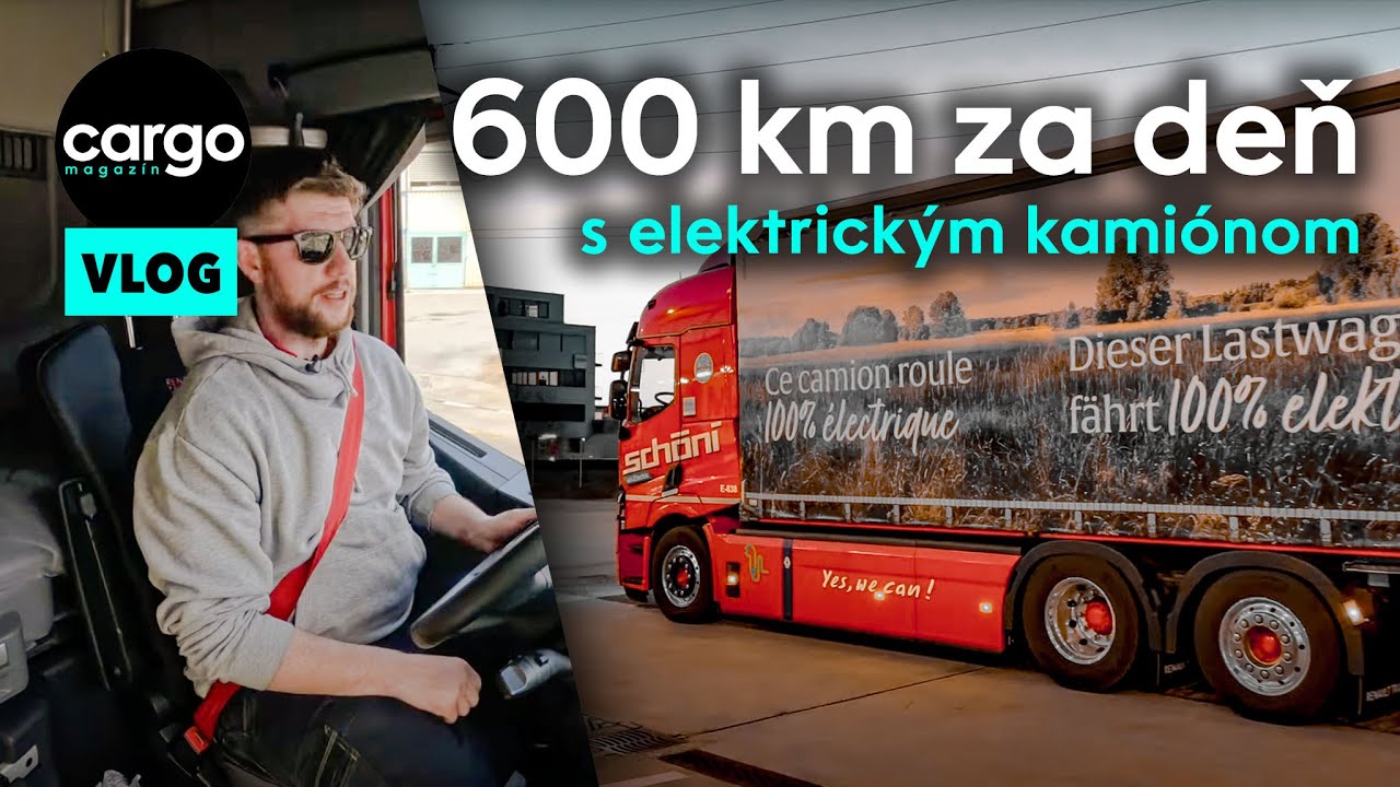 600km za deň s elektrickým kamiónom .....  // VLOG 2