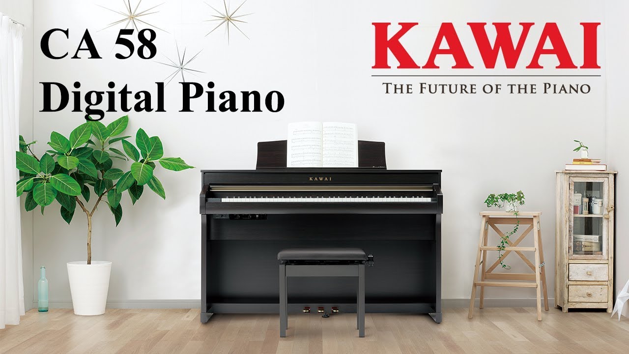 KAWAI CA58 Digital Piano DEMO - ENGLISH
