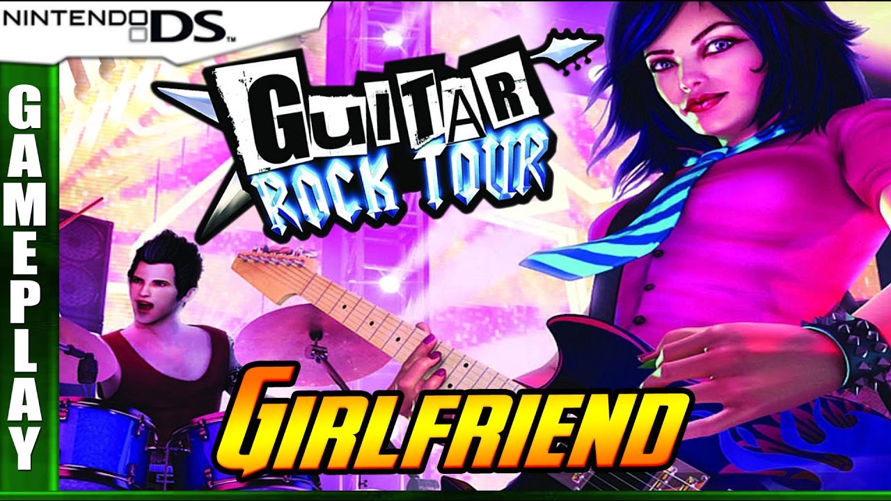 Guitar Rock Tour:  Girlfriend - Normal (Drastic) Nintendo DS