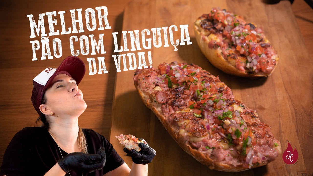 PÃO COM LINGUIÇA + MOLHO VINAGRETE #010