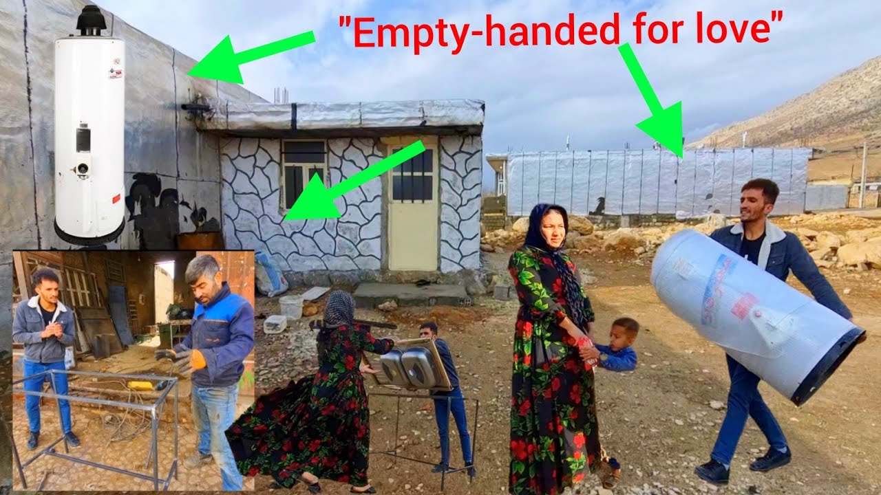 Love and hope in the cold of Zagros: Mehrshad and Soheila in the struggle for a warm home!