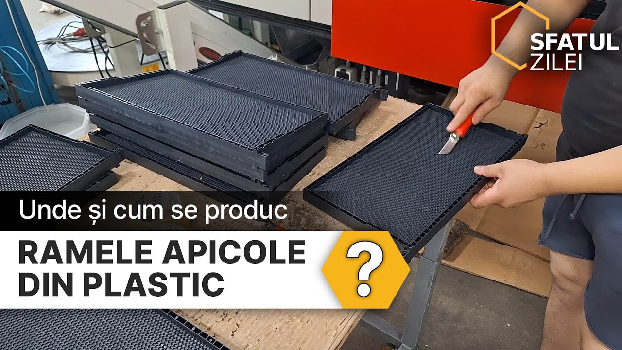 Unde si cum se produc ramele din plastic?