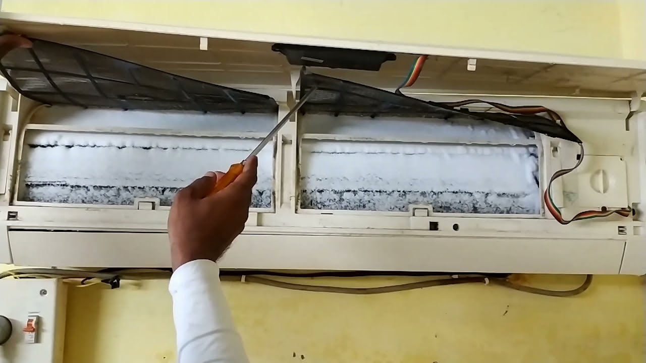 Indoor to outdoor unit ice problems solve.