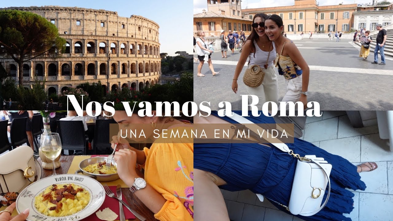 VLOG SEMANAL: viaje a Roma, comiendo pasta, verano en Italia || @laliabenchelef ad