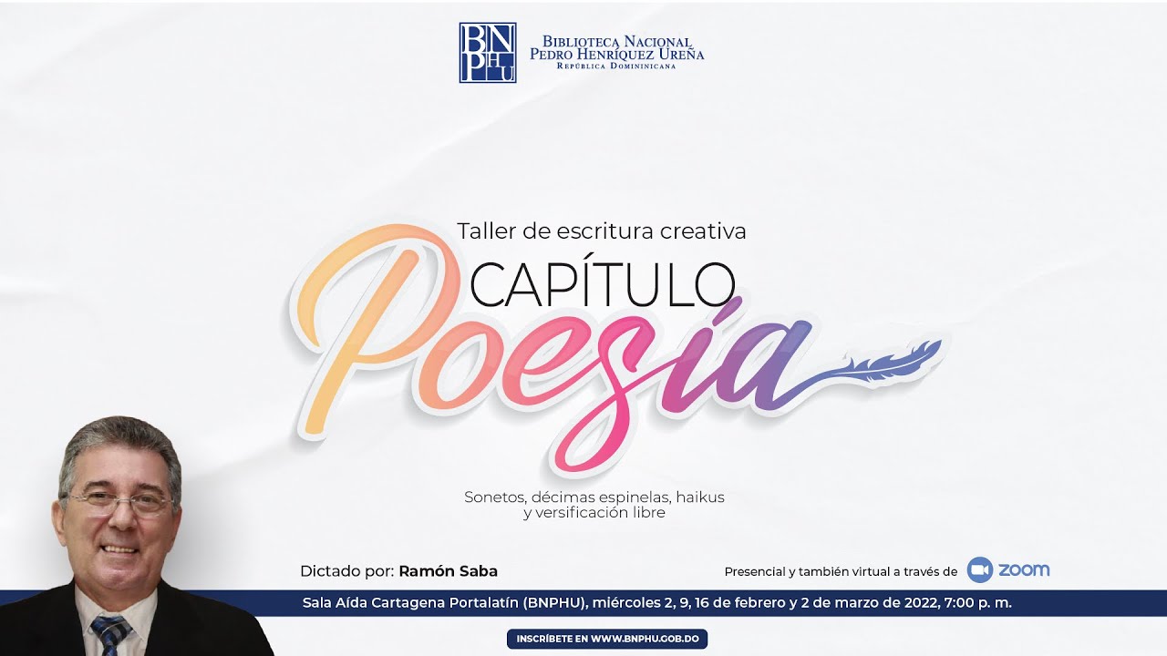 Taller de Escritura Creativa: Capítulo Poesía (sesión 1)