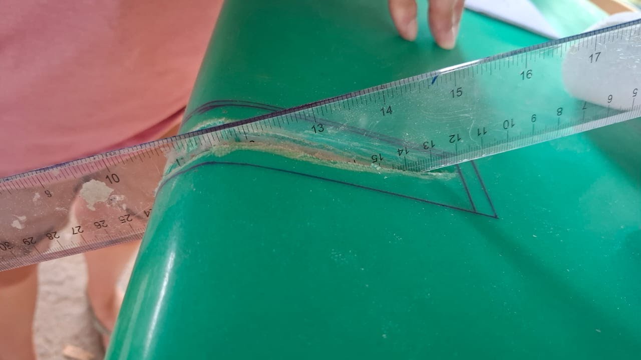Surfboard Rail Repair