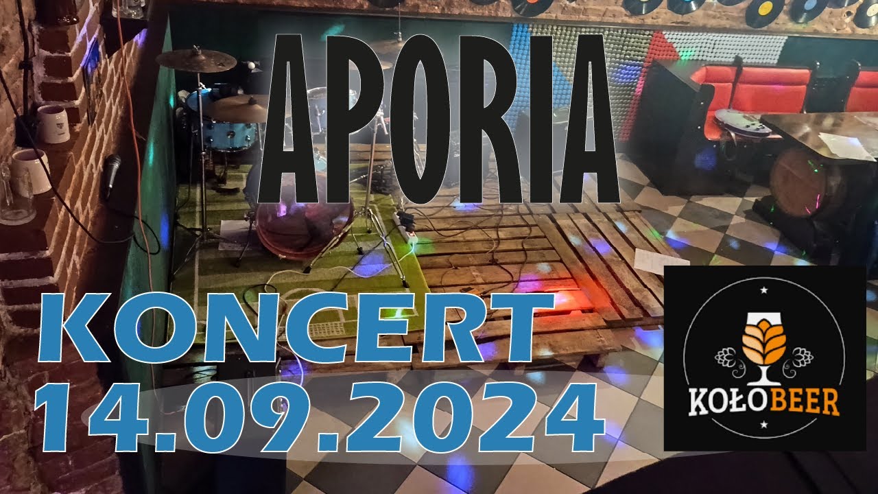 Koncert Aporia Koło.Beer 14.09.2024