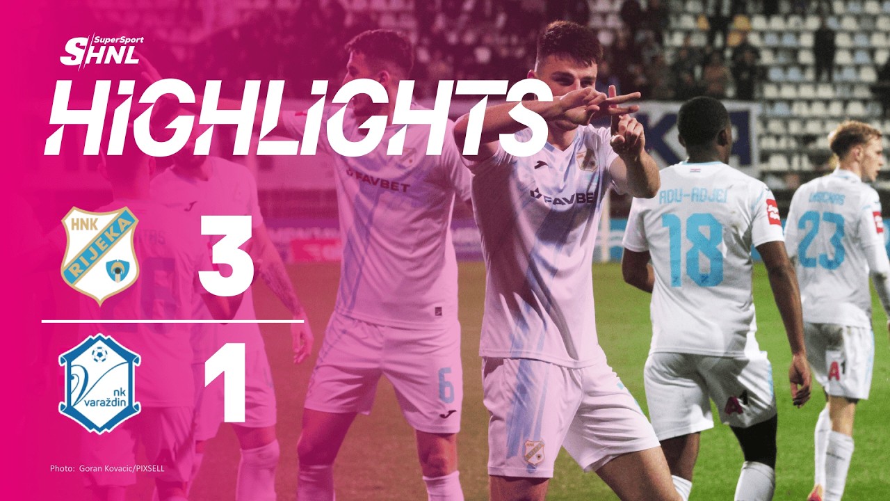 RIJEKA vs VARAŽDIN 3:1 (22. kolo, SuperSportHNL 25/26)