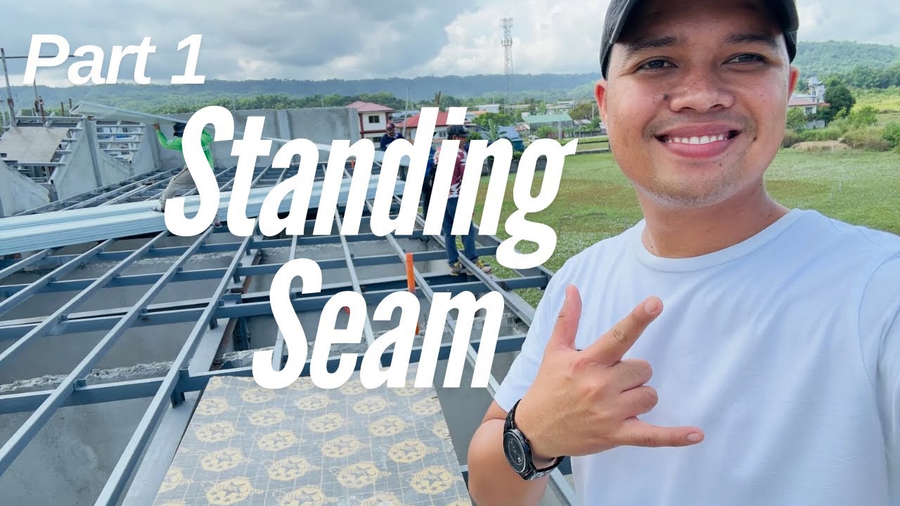 JS VILLAS: Ang Umpisa ng Standing Seam Roof Project