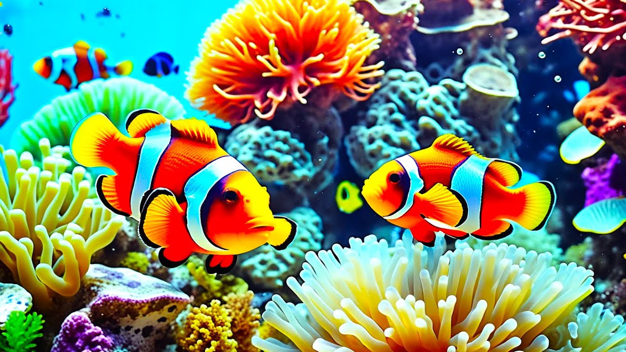 The Best 4K Aquarium - Explore the Stunning World of Sea Jellyfish and Beautiful Coral Reef Fish. #8