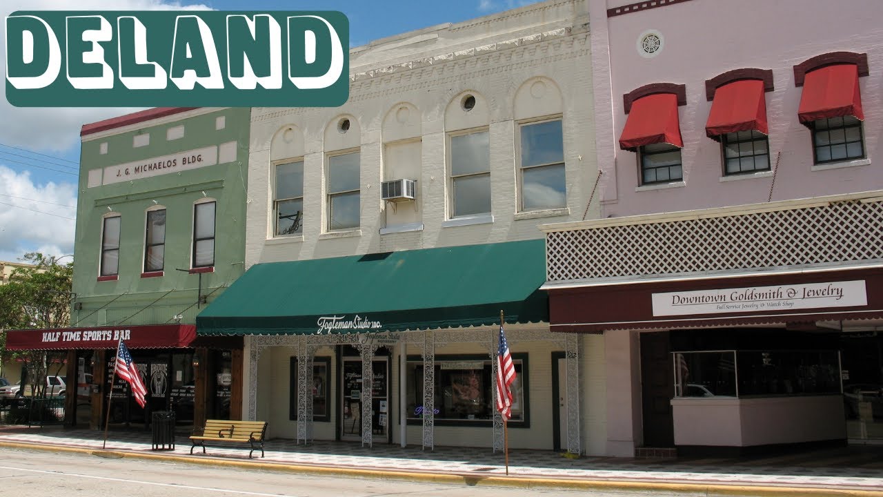 DeLand Florida - Driving Through Deland