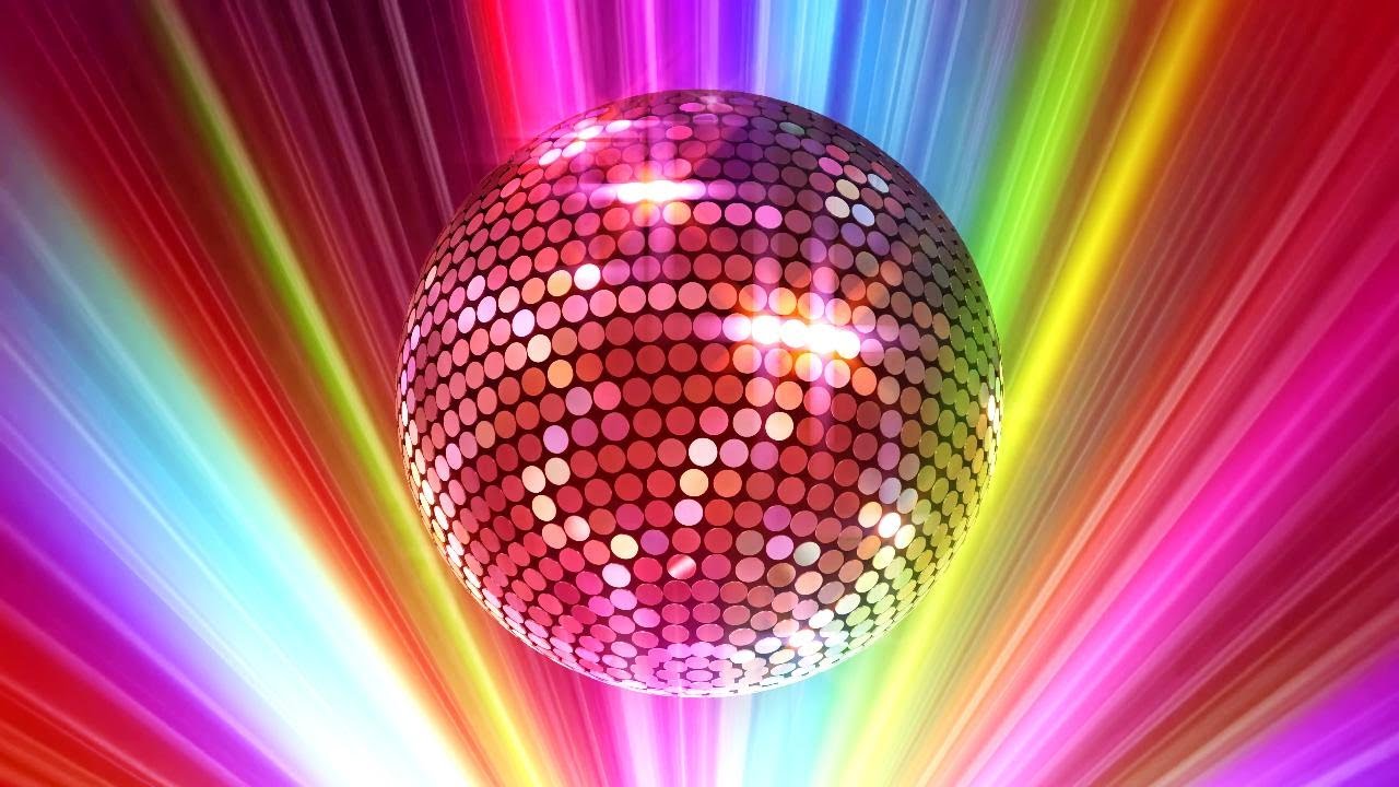 4K Screensaver | Colorful Disco Ball ✨ Neon Party Background | 8 Hours (No Sound)