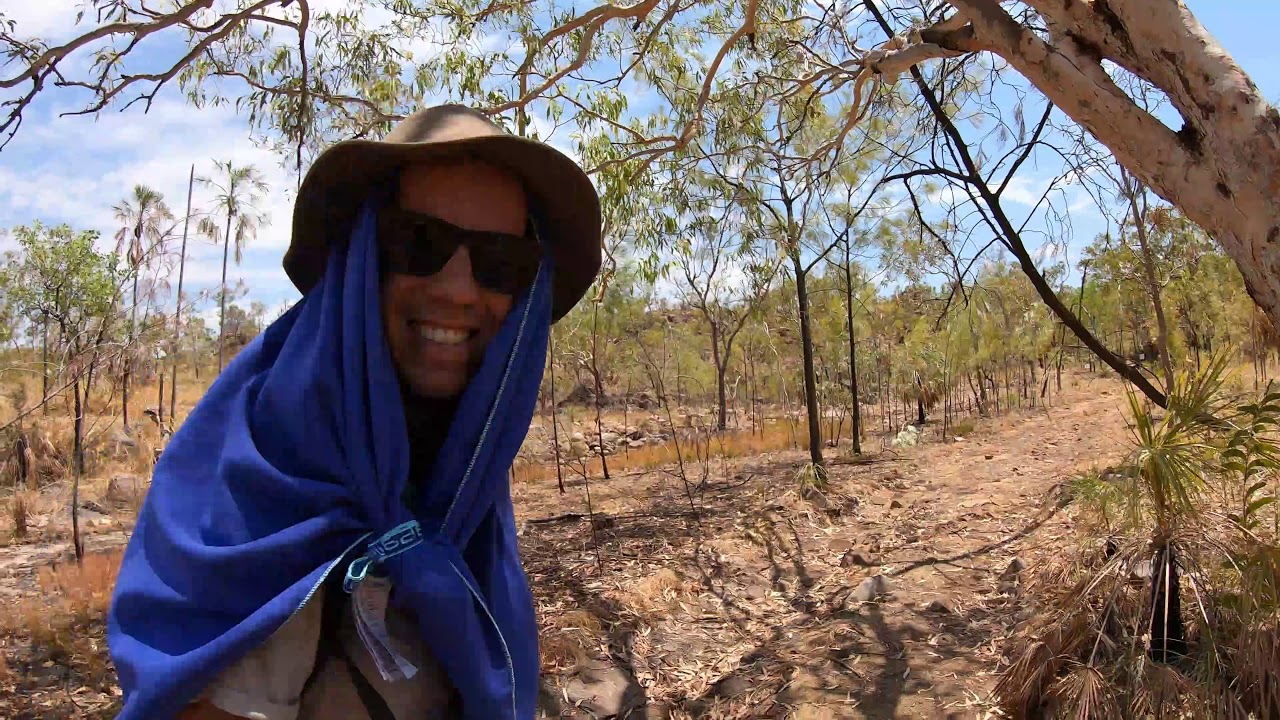 Wandern im Nitmiluk Nationalpark (Katherine Nationalpark) in Australien. Backpacking 2019
