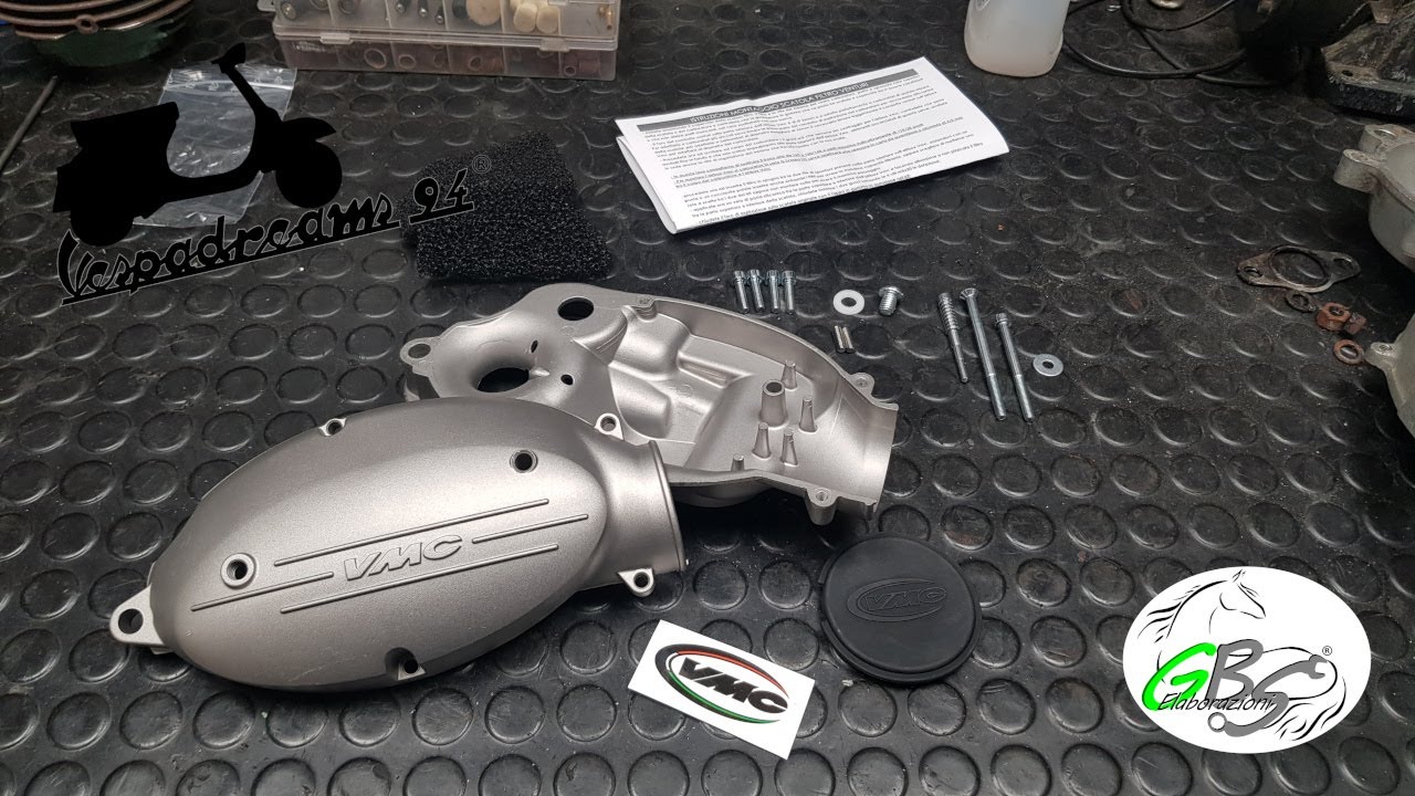 Filtro aria VMC per Vespa PX l'airbox per tutte le Largeframe - Ve lo presento un po'!💪
