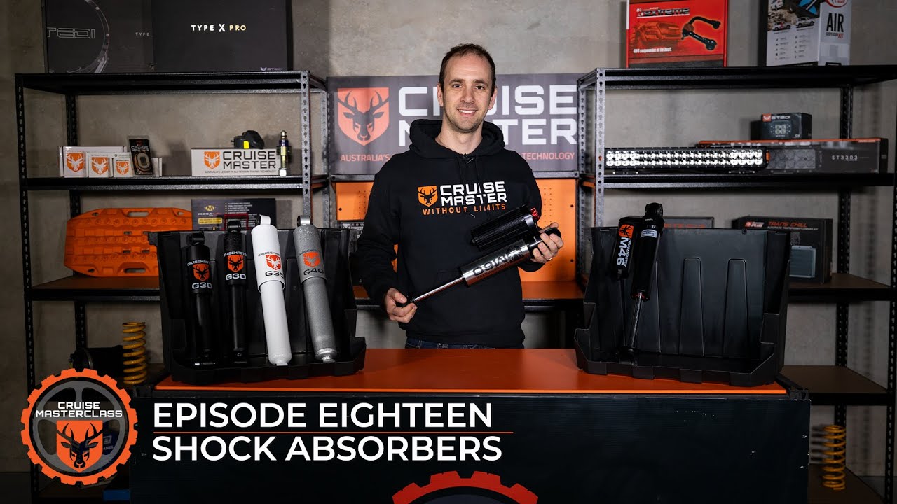 CruisemasterClass - Ep. 18 Shock Absorbers | Dual Tube vs Monotube