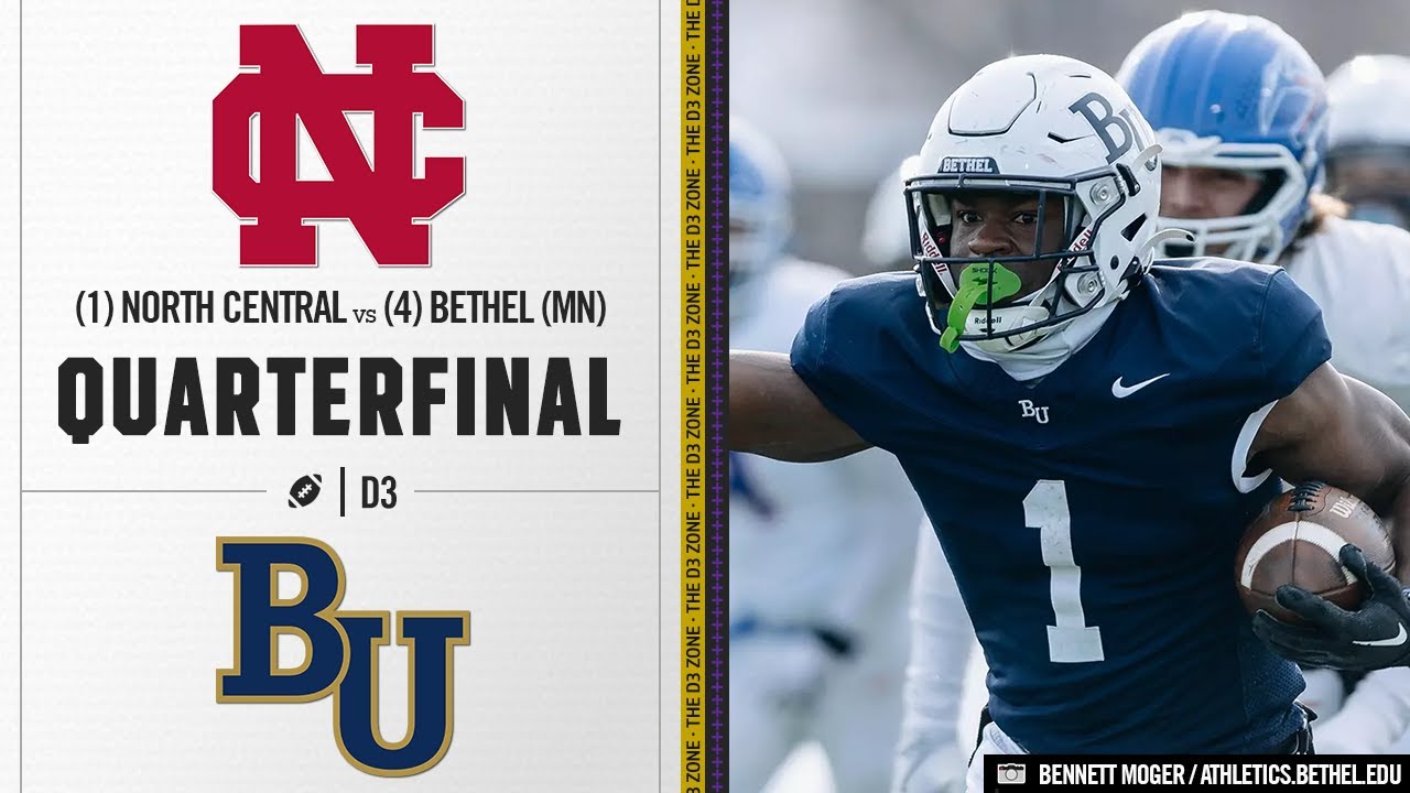 #1 North Central vs. #4 Bethel (MN) Highlights | D3 Football Playoffs 2025