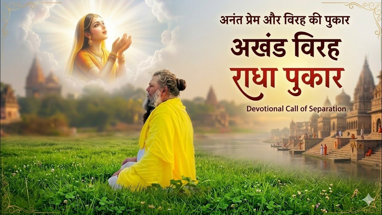 अखंड विरह राधा पुकार | Radha Naam Akhand Jaap | Radha Kirtan  @SuragaiMusic #premanandjimaharaj