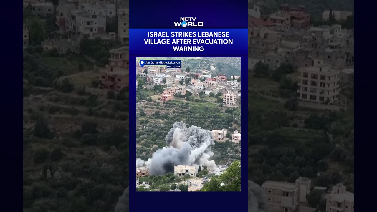 Isarel Lebanon Tensions | Israel Warns, Then Strikes: Lebanese Village Hit in Fresh Air Raid