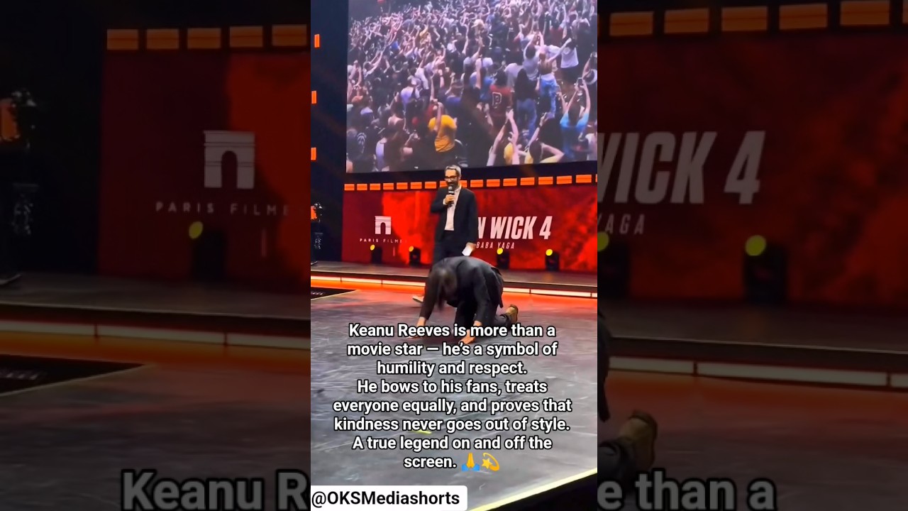 Keanu Reeves &mdash; The Most Humble Star in Hollywood 🌟 #keanureeves #legend #johnwick