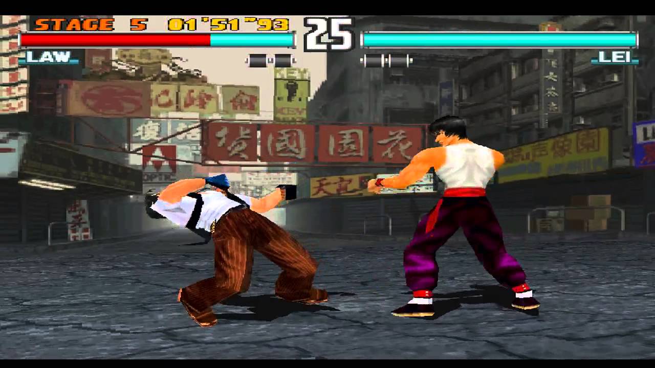 Tekken 3 Forest Law Playthrough