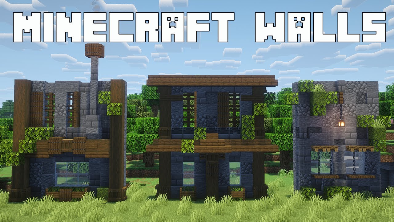 Minecraft - How to Detail Walls
