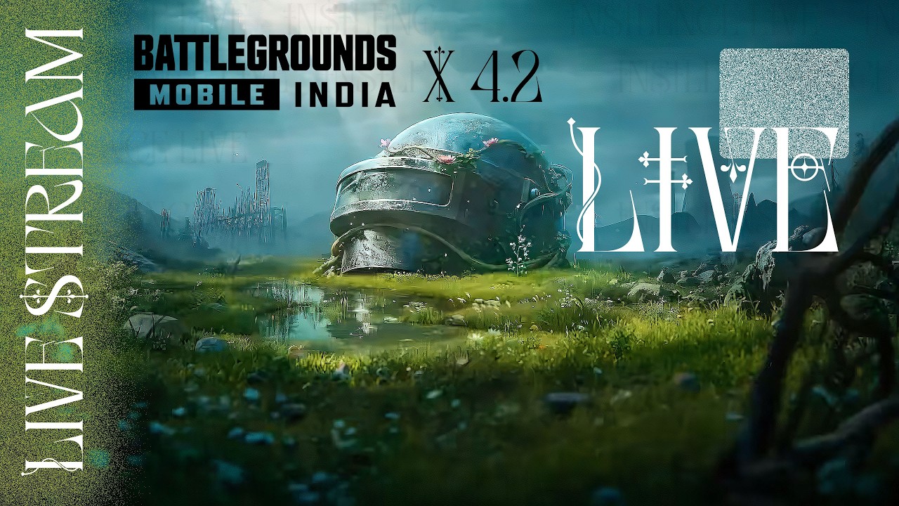 BGMI Rush Gameplay With Insilence Live | Live Stream | New Update | 4.2 UPDATE | #bgmi #live #gaming