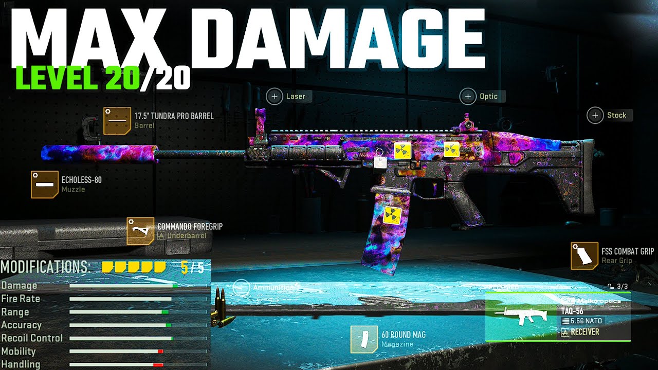 The PERFECT AR for Ashika Island.. (Best Taq 56 Class for Warzone 2)