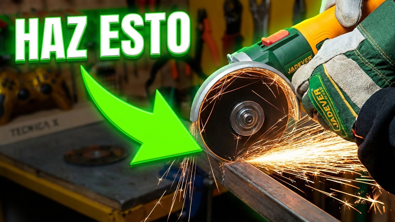 Cómo hacer cortes perfectos con la AMOLADORA 💥