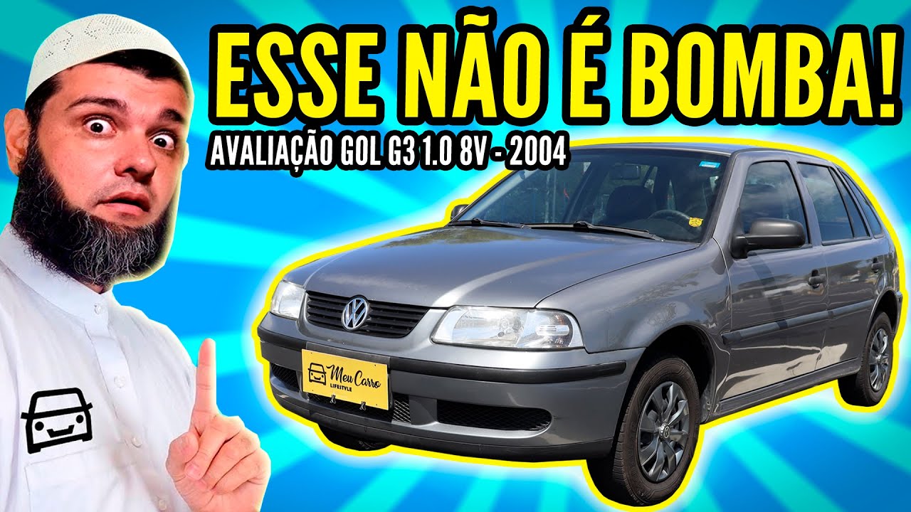 GOL G3 1.0 8V - VALENTE, BARATO e BOM PRO TRABALHO! (Avaliação)