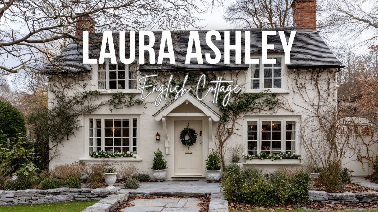 Laura Ashley's Winter English Cottage: A Heritage Home Styling Masterclass