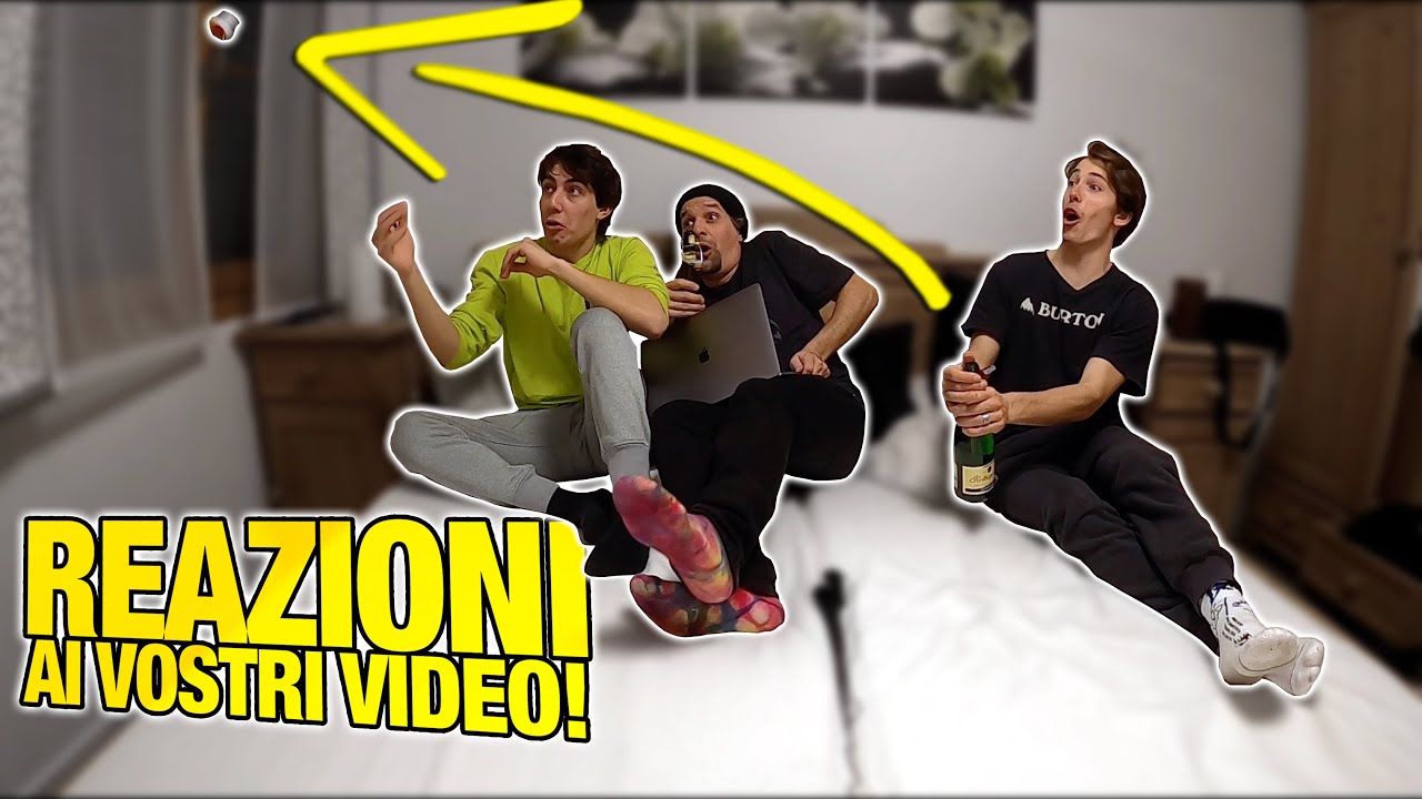 REAZIONI AI VOSTRI VIDEO! 🚀Vincitore del concorso #BABBOBRAGOTTO