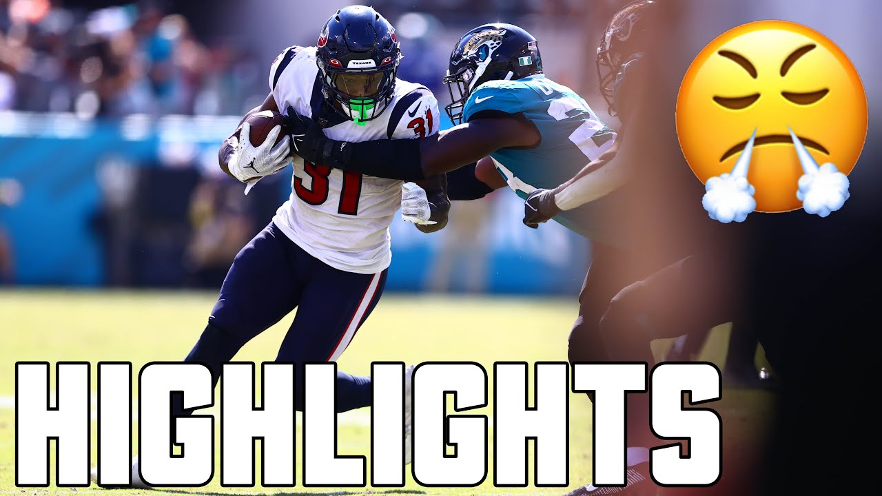 HIGHLIGHTS | Houston Texans Dameon Pierce's best plays in Week 5 win vs. Jacksonville Jaguars