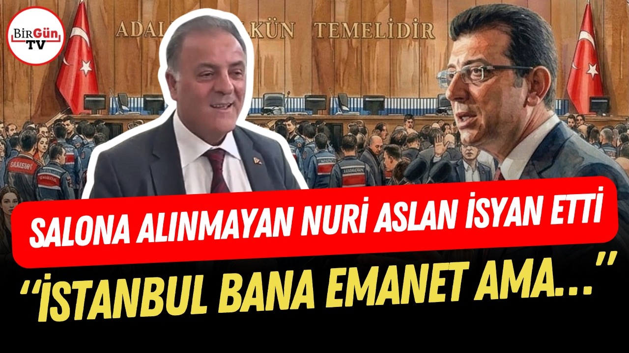 Salona alınmayan Nuri Aslan Silivri'de isyan etti: “İstanbul bana emanet ama…”