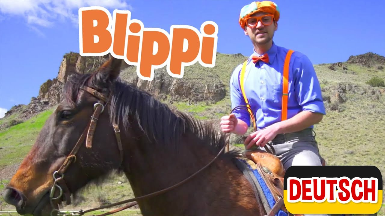 Blippi Deutsch - Blippi besucht eine Ranch | Abenteuer und Videos f&uuml;r Kinder