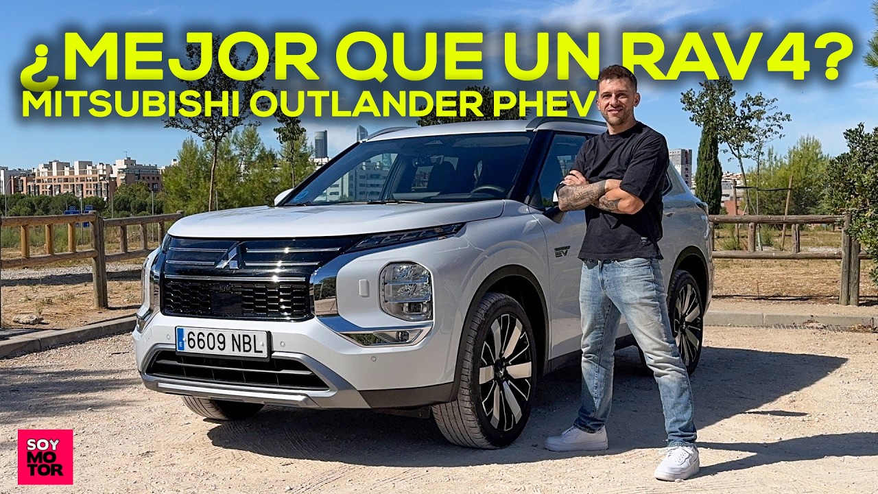 PRUEBA MITSUBISHI OUTLANDER PHEV | ¿Mejor que un RAV4? | Coches SoyMotor.com