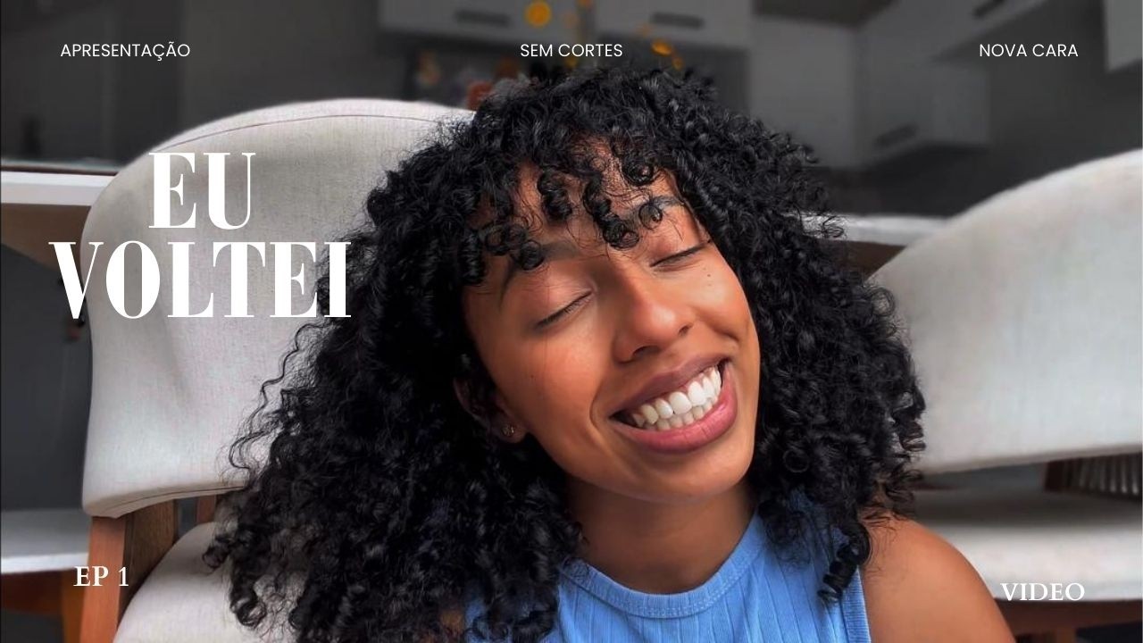 Estou de volta ao canal | Vida, rotina e novidades 