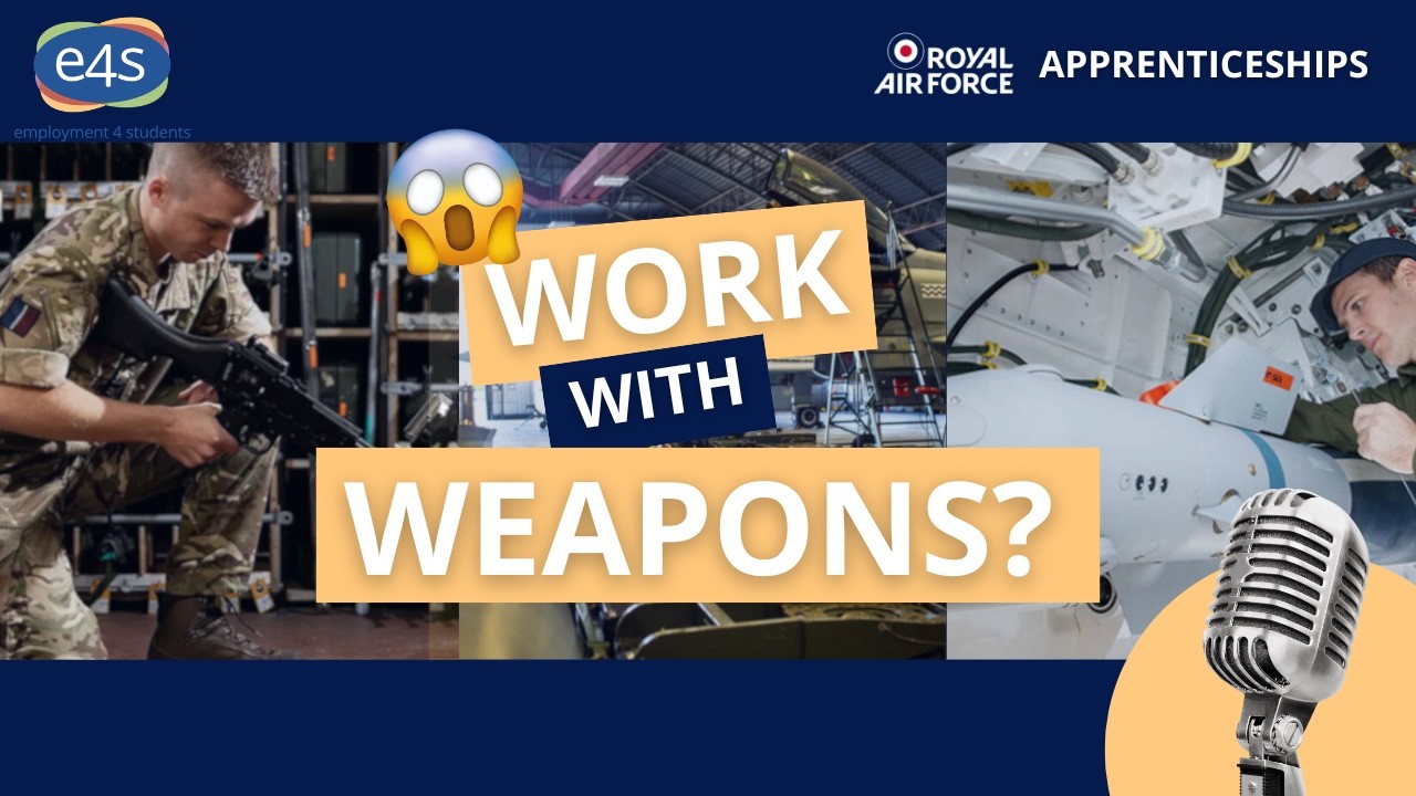 Inside a Weapons Technician Career at the RAF | Incredible benefits you won't find in any job!