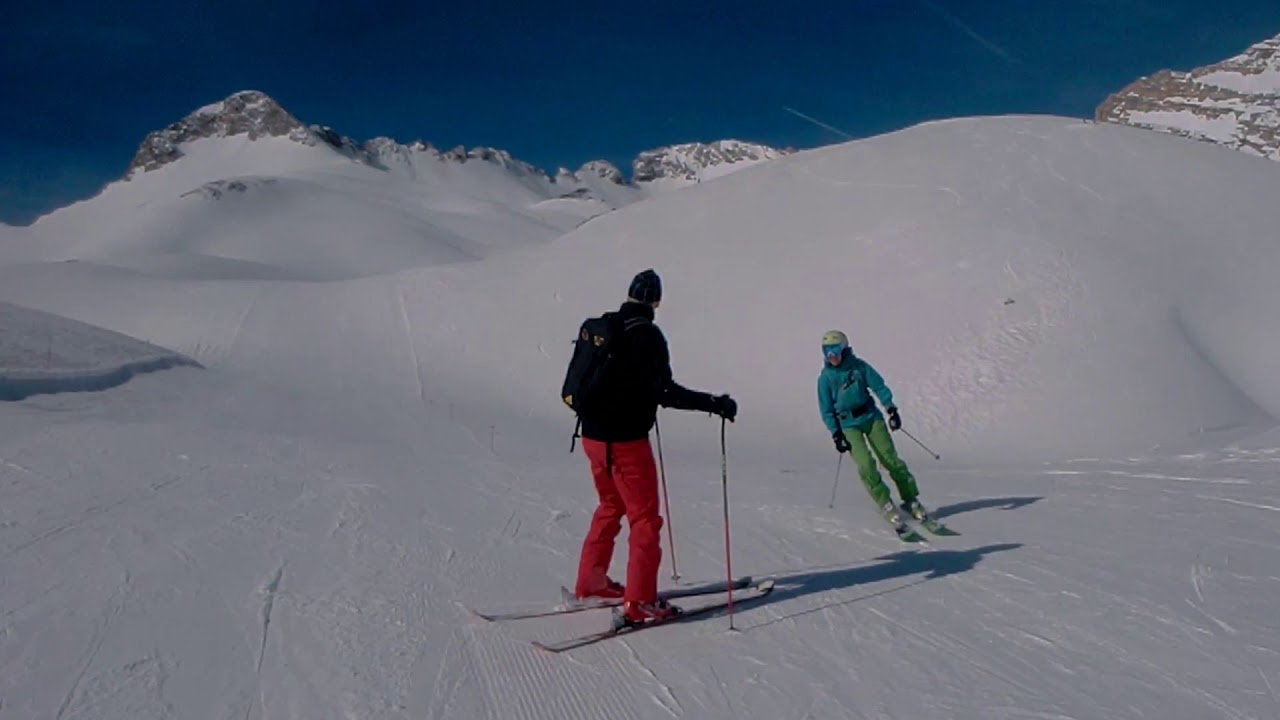 Zugspitze Abfahrt ins Brunntal