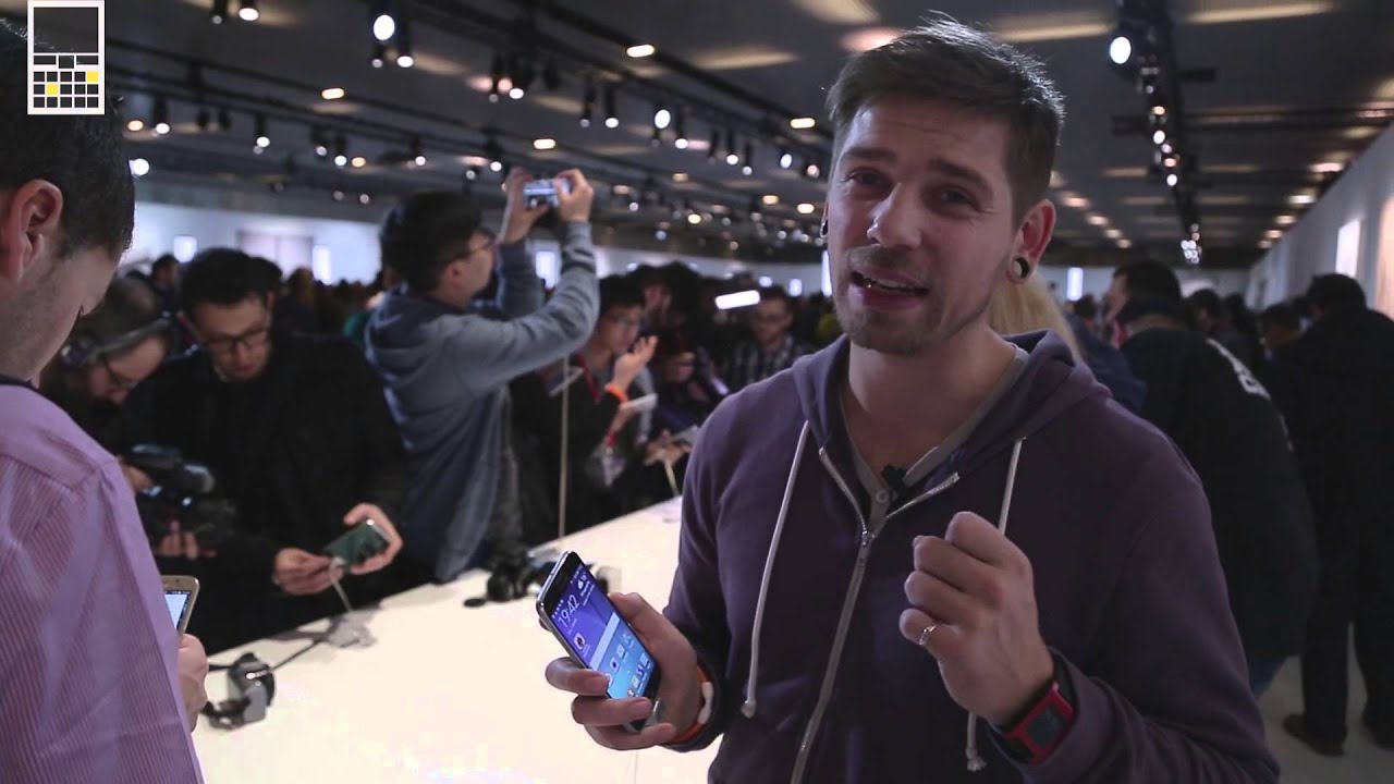 Samsung Galaxy S6 и Samsung Galaxy S6 EDGE - первый взгляд на смартфоны - MWC 2015 - Keddr.com