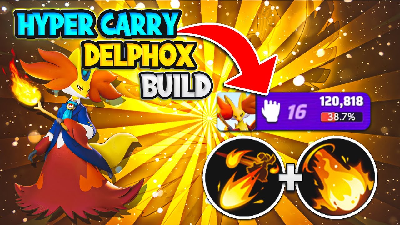 Flame Charge Delphox Build: Unleash Insane Power in Pokémon Unite!