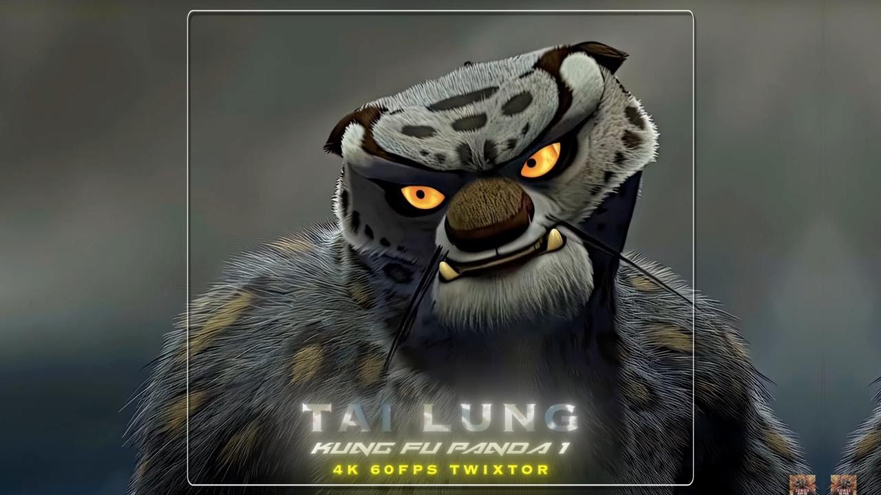 Tai Lung | 4K Scene Pack | Free Clips