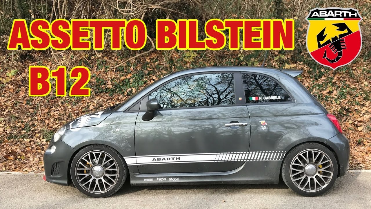 Nuovo Assetto sulla 500 Abarth: Bilstein B12 e Eibach Sportline!