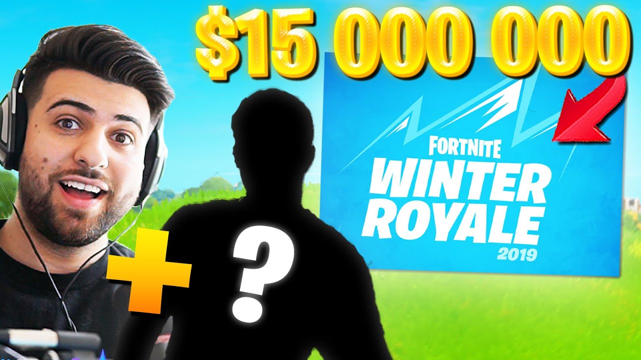 My NEW Duo For The $15 Million Winter Royale Duo Tournament! (Fortnite Battle Royale)