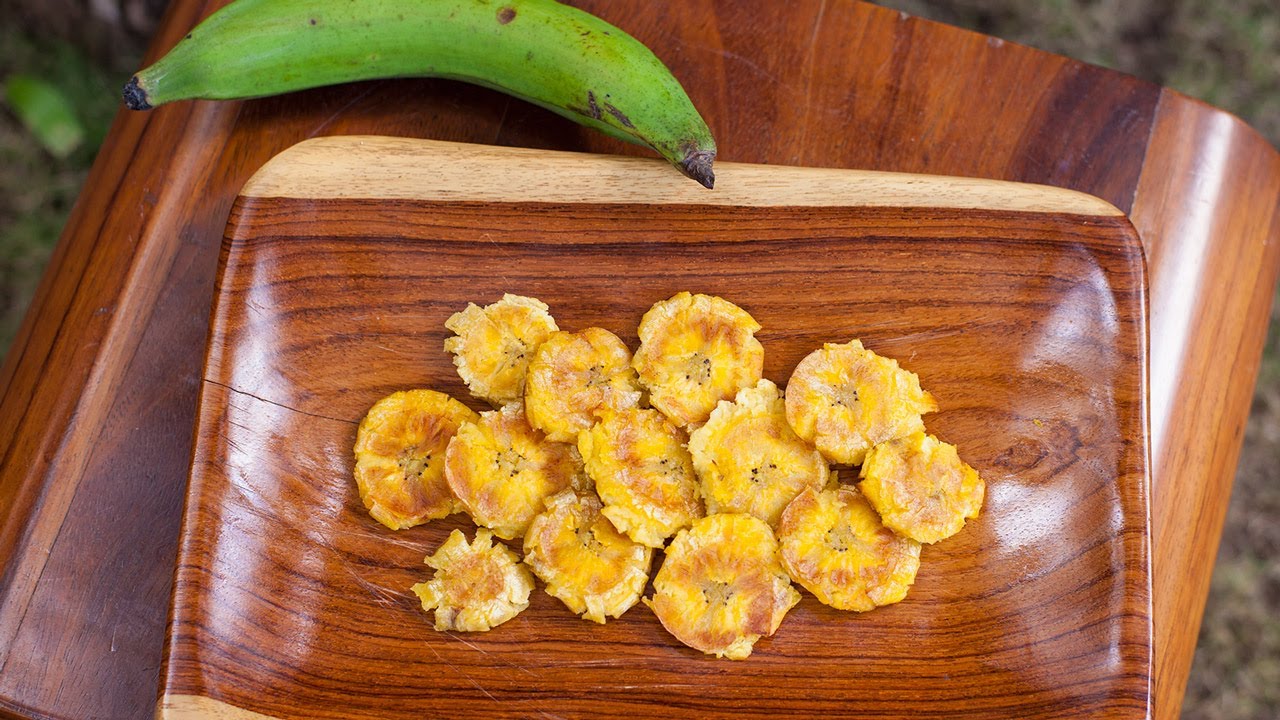 Rezept: Gebratene Kochbananen (Tostones)