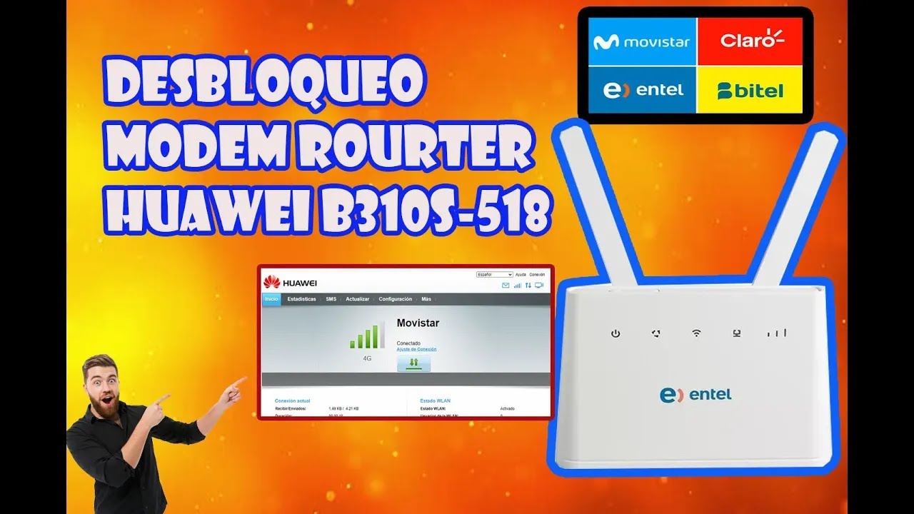 DESBLOQUEAR MODEM HUAWEI B310s 518 DE ENTEL PERU