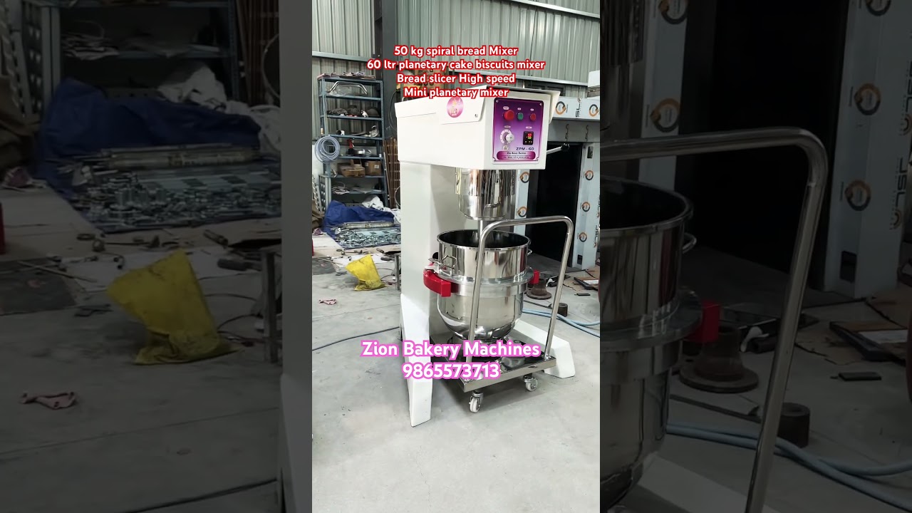 Low price bakery set machines bakery oven rotary oven mixer machine manufacturer #zionbakerymachines