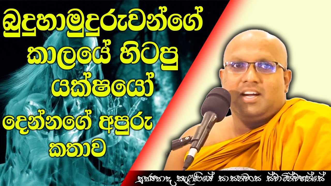 බුදුන් දවස සිටි යක්ෂයෝ දෙන්නගේ අපුරු කථාව | Kelaniye Sasanawansa Thero | Mindful Wisdom 