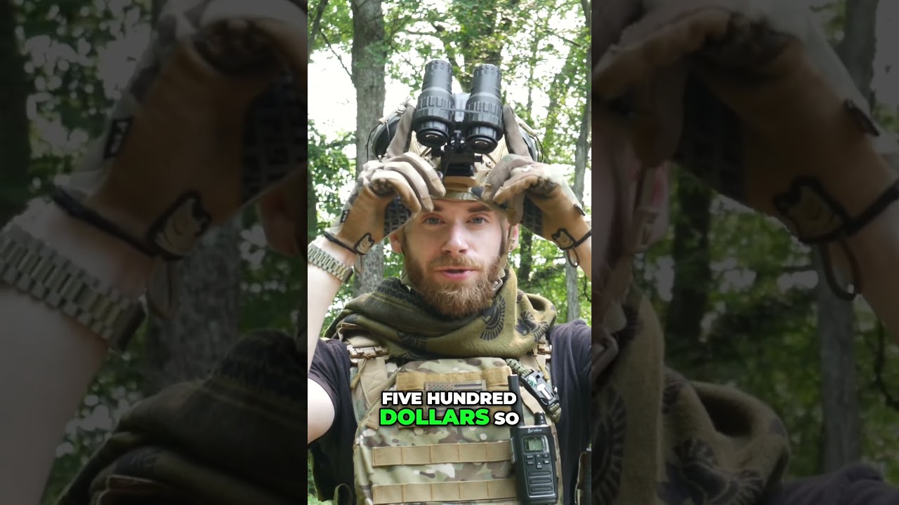 $500 BUDGET PVS-69 Night Vision Setup? Vonscher Farms Gen 3 #edc #airsoft #tacticalgear