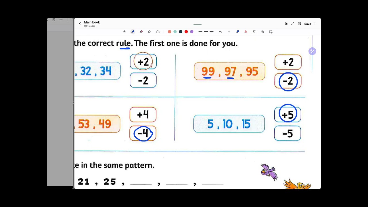 Primary 2 | Patterns | 2nd Term 
