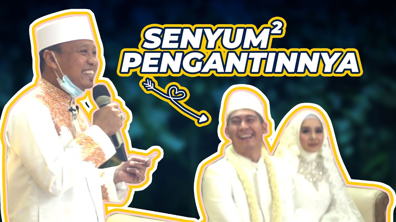 Nasehat pernikahan Ustad Das'ad Latif buat Pengantinnya senyum2 😊